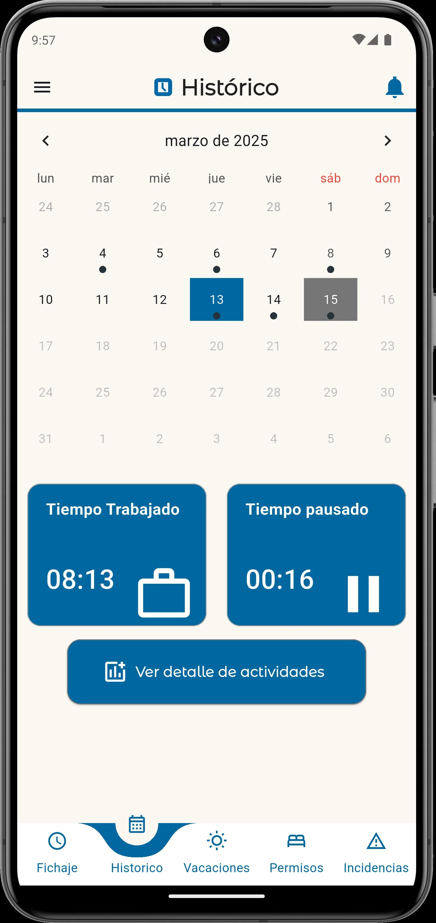 Gestión de incidencias: corrige errores en tu fichaje online